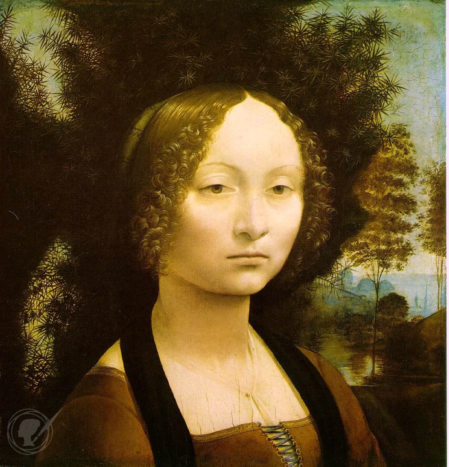 Ginevra de' Benci by Leonardo da Vinci