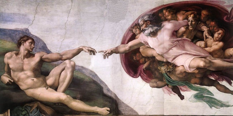 Michelangelovo Stvoření Adama